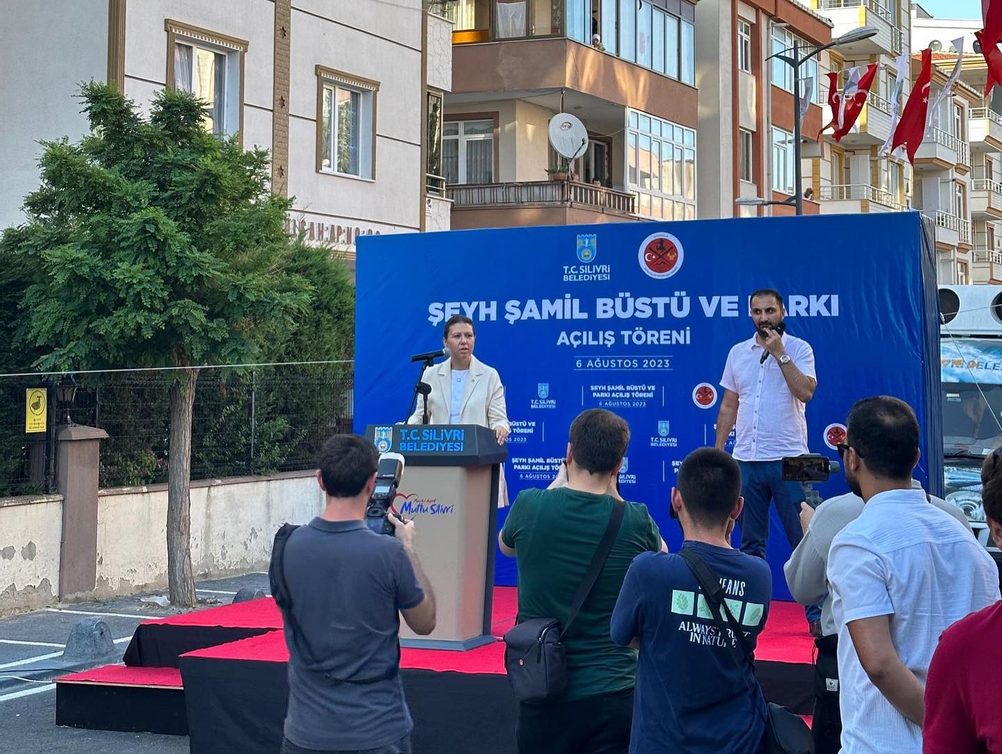 Seyh Samil Büstü ve Park Açılış Töreni